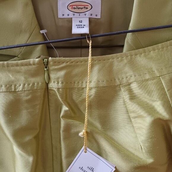NWT Talbots Silk Shantung suit - Picture 5 of 16